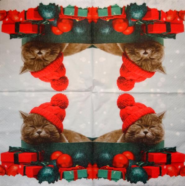 KAT-962 Katzen - 3-lagig - Paper Design